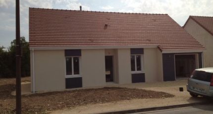 Construction maison ossature bois plain-pied de Mme P.Vignes de Chappe à Bourges