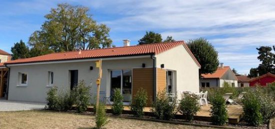 Construction d’un agréable plain-pied en ossature bois sur la commune de BILLOM
