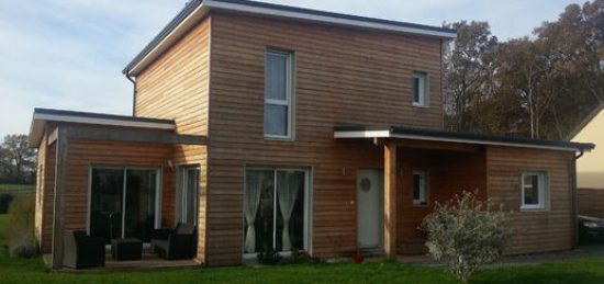 Construction maison ossature bois sur Marzy