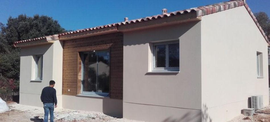 Construction d’une maison ossature bois sur la commune de Saint Didier 