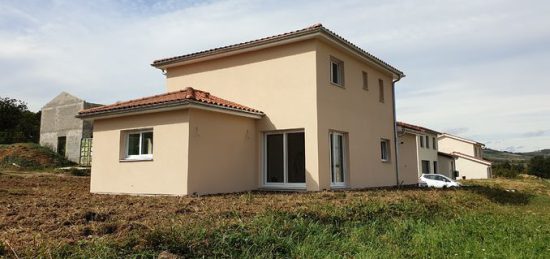 Construction sur Chazay d’Azergues d’une maison à étage en Ossature bois