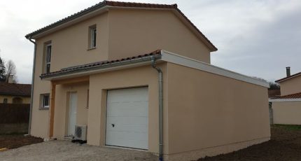 Construction de maison à étage sur St Pierre de Chandieu (69780)