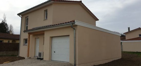 Construction de maison à étage sur St Pierre de Chandieu (69780)