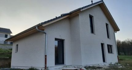 Construction d’une maison en ossature bois à Thusy
