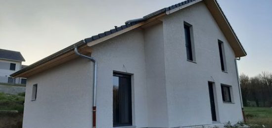 Construction d’une maison en ossature bois à Thusy