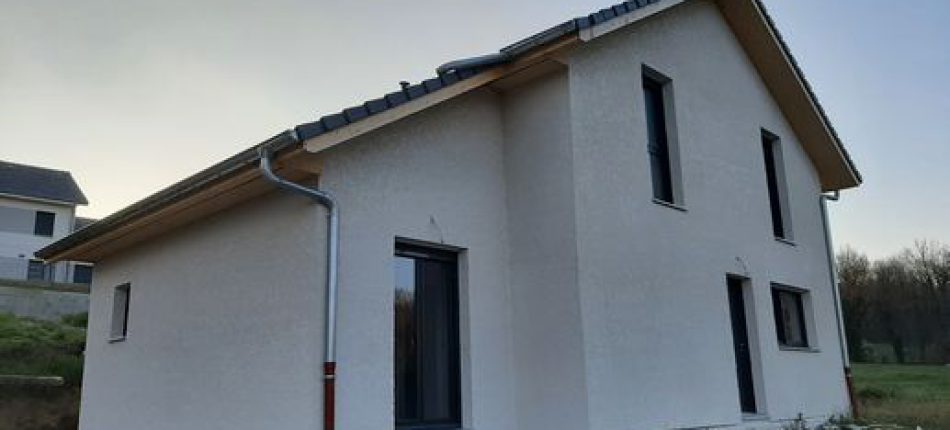 Construction d’une maison en ossature bois à Thusy 