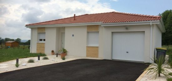 Construction d’un plain-pied en ossature bois sur la commune de Lezoux à 25 minutes de Clermont-Ferrand
