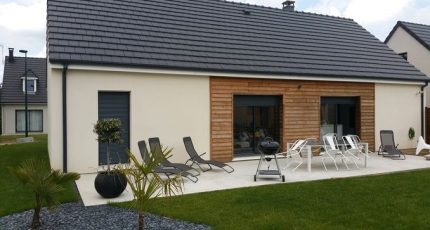 Construction d’une maison ossature bois à Marcelcave