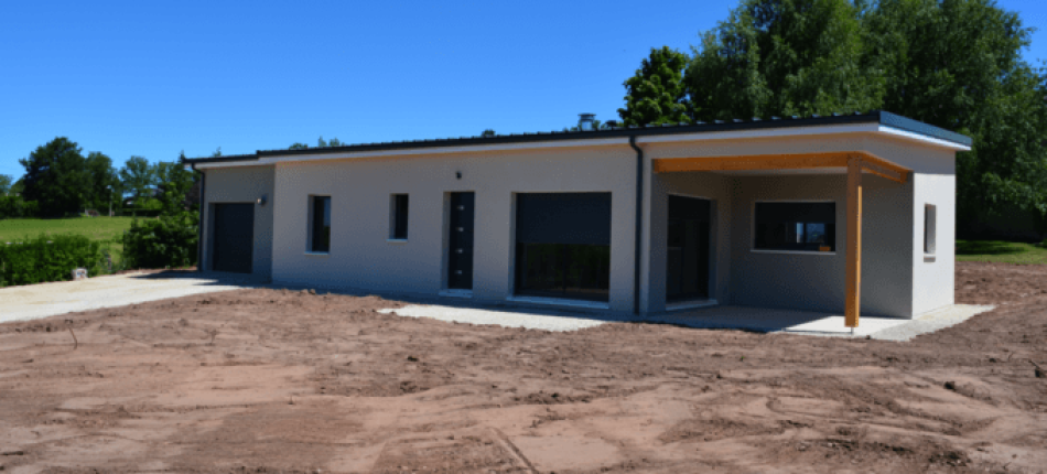 Construction d’une maison Natilia contemporaine à Luc-La-Primaube 