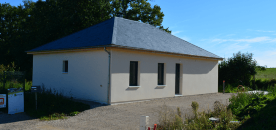 Une construction plain pied à Manhac