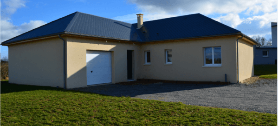 Construction d’une maison à ossature bois à Comps La Grand Ville 