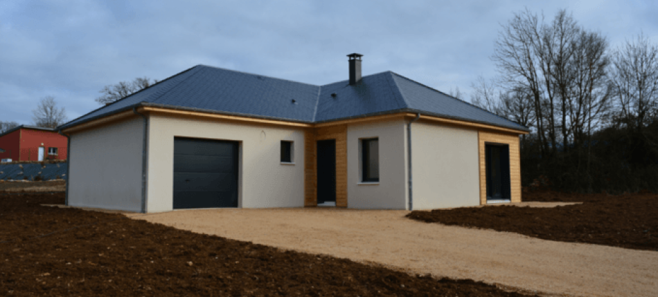 Une nouvelle construction de maison NATILIA de plain-pied à BERTHOLENE 
