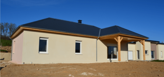 Construction d’une 4ème maison Natilia à ossature bois sur la commune Le Vibal