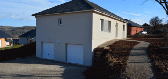 Une nouvelle construction de maison NATILIA avec sous sol à Saint Christophe Vallon