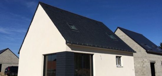 Construction d’une maison ossature bois sur Landévant