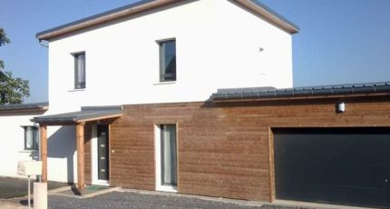 Construction d’une maison ossature bois contemporaine à Reims