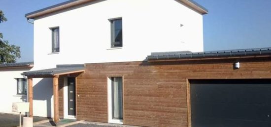 Construction d’une maison ossature bois contemporaine à Reims