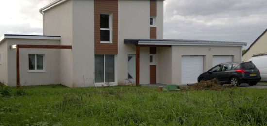 Construction d’une maison contemporaine à toit plat