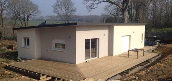 Construction maison bois 3 chambres à St Evarzec