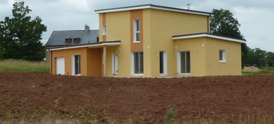 A Druelle, construction d’une maison à étage contemporaine 