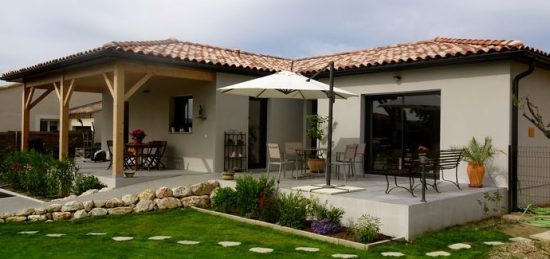 Construction d’une maison ossature bois modèle NATILYS à Caromb