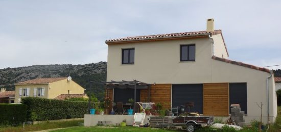 Construction d’une maison ossature bois sur la commune d’Aubignan