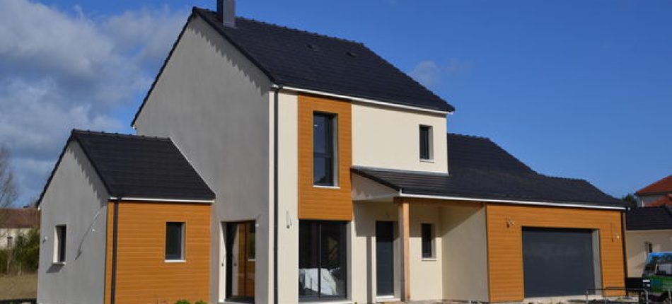 Construction d’une maison ossature bois à Belle Eglise 