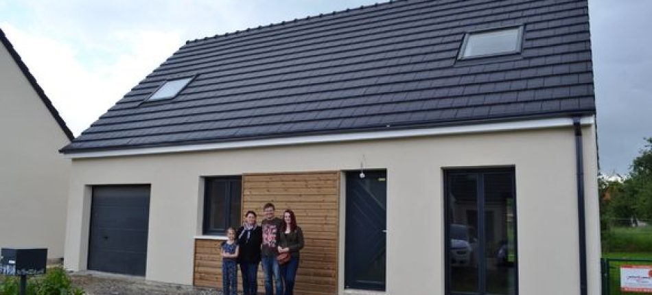 Construction d’une maison ossature bois à Aubigny 
