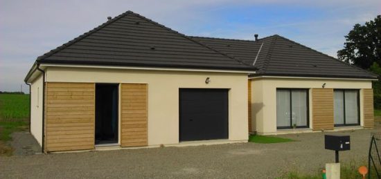 Construction d’une maison contemporaine NATIVIE à Cérans Foulletourte