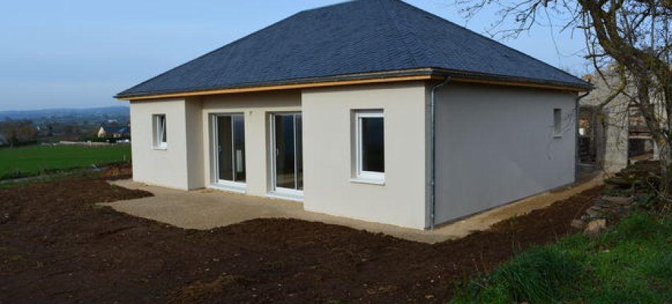 Construction d’une maison de plain pied à Sainte Juliette 
