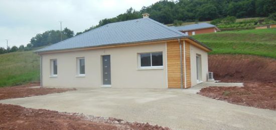 Construction d’un maison de plain-pied à St Cyprien sur Dourdou
