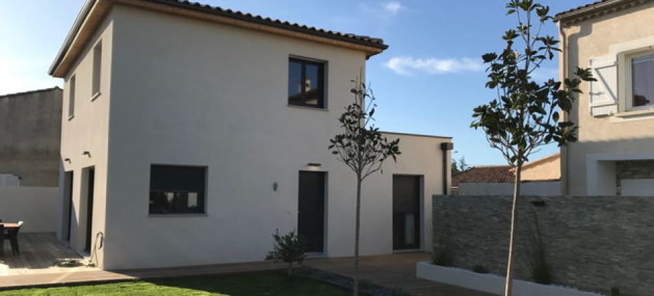 Construction d’une maison étage dans un style contemporain Natifae à Marignane 