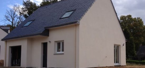 Maison à ossature bois sur la commune du Gorvello