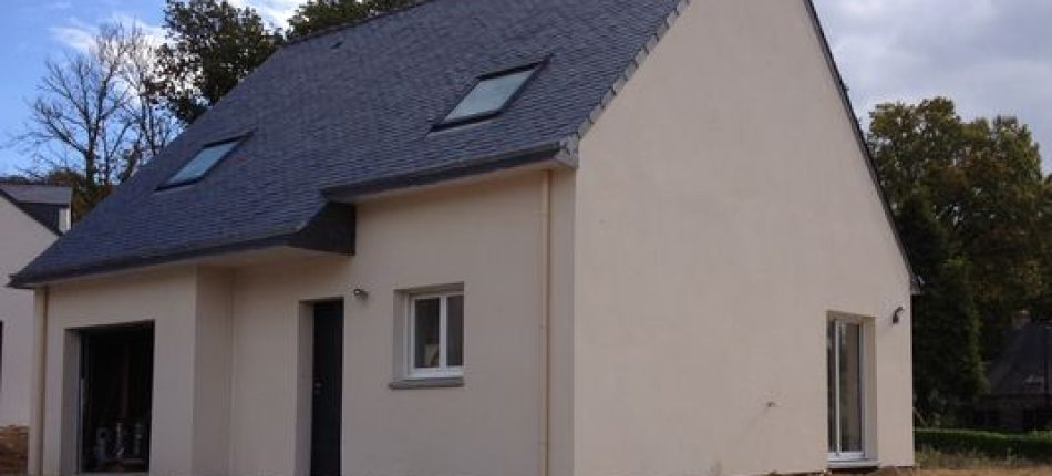 Maison à ossature bois sur la commune du Gorvello 
