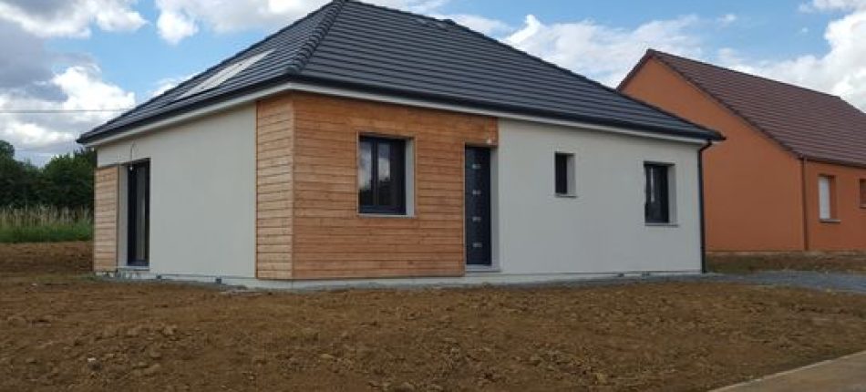 Construction d’une maison de plain-pied de type NATIBAN à Chemiré le Gaudin 