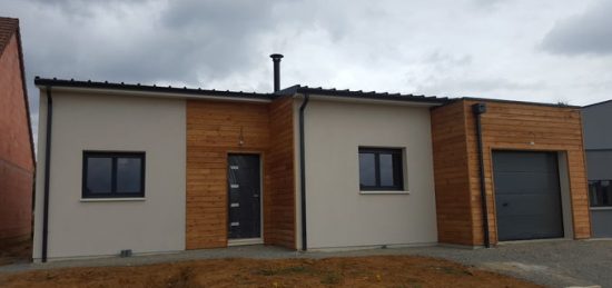 Construction d’une maison contemporaine NATIMOE à Trangé