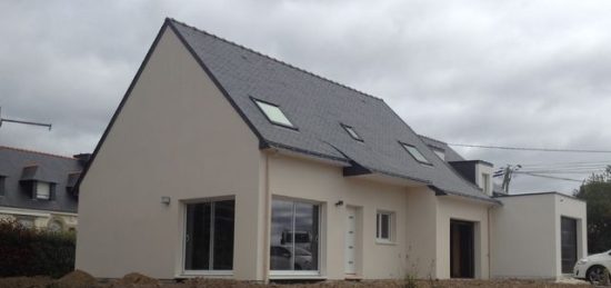 Construction d’une maison ossature bois à Noyalo