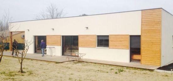 Construction d’une maison contemporaine sur Loriol du Comtat