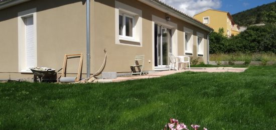 Construction d’une maison ossature bois sur la commune de Malaucène