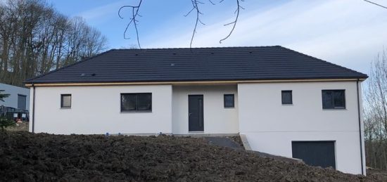 Construction d’une maison traditionnelle de 120,50 m2 avec sous sol de 45,61 m2 sur la commune de GAN