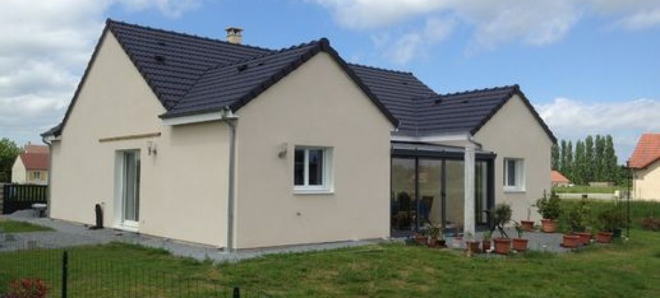 Construction maison ossature bois de Mr et Mme L 