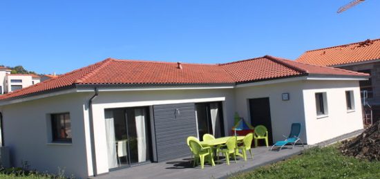 Construction d’une villa ossature bois de plain-pied, modèle NATILYS sur la commune de LA ROCHE BLANCHE