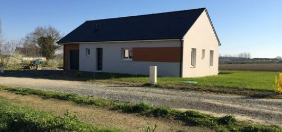 Construction d’une maison ossature bois en L de plain pied à Chanzeaux