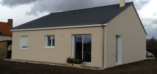 Construction maison ossature bois plain-pied à Montigné les Rairies