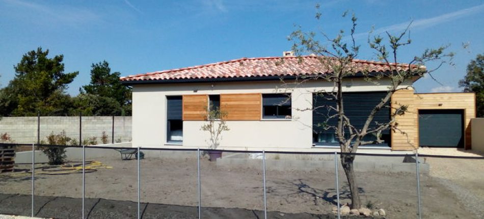 Construction d’une maison de plain pied modèle Natigao à Mazan 