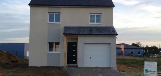 Construction d’une maison ossature bois à étage à Trélazé
