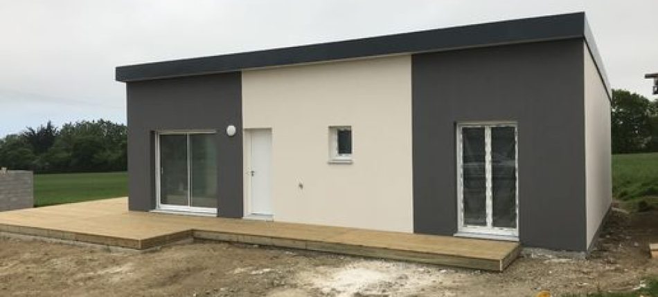 Construction d’une NATIBAN mono-pente sur SAINT-ALBAN 