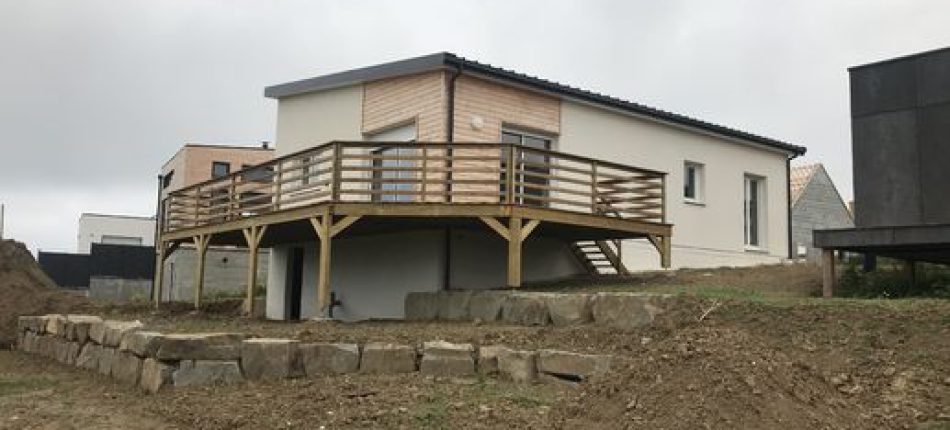 Construction d’une maison contemporaine de 93 m² à PLENEUF-VAL-ANDRE 