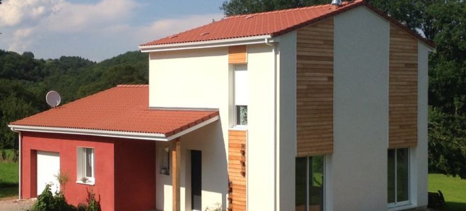 Construction d’une superbe villa contemporaine à étage, à MONTCEL 
