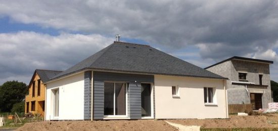 Construction d’une maison à ossature bois sur St Nolff